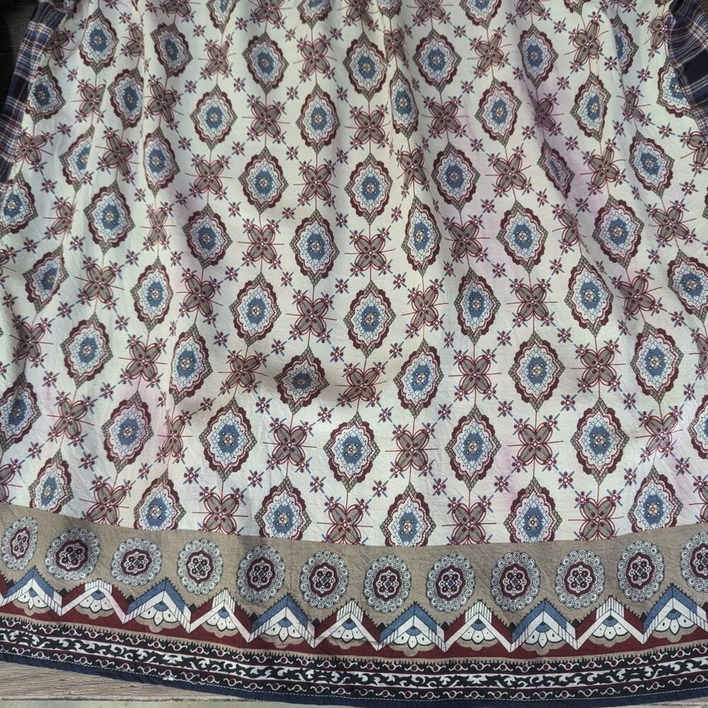 Altar'd State Oversized Medium High/Low Button Up - Picture 14 of 15